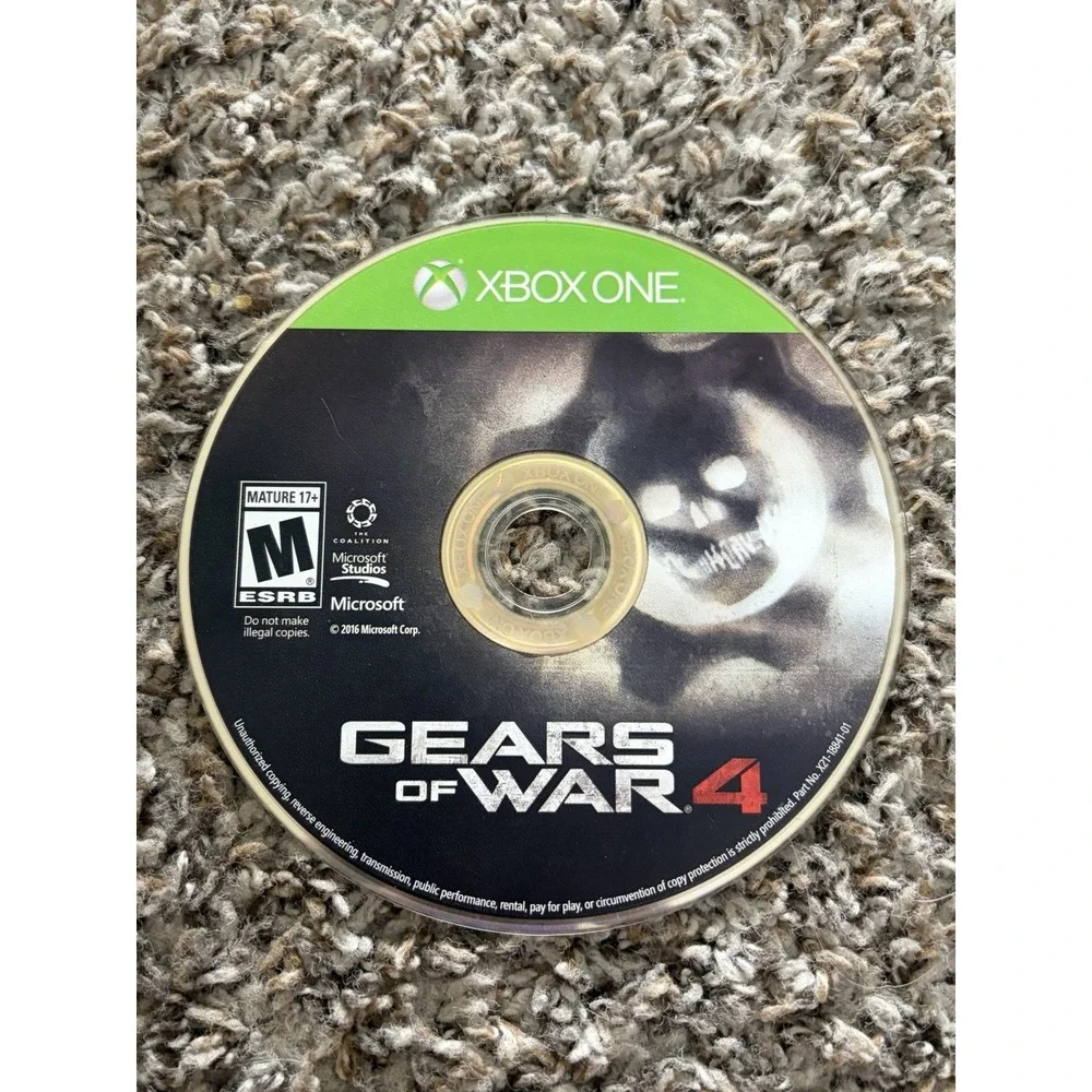 Gears of War 4 (Xbox One, 2016) Xbox 1 Disc Only